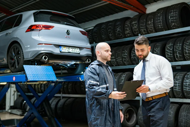 Beratung in der Werkstatt
